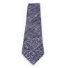 krawatte in blau weiß baumwolle handgenäht