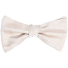 sand farbener beige querbinder Fliege aus Seide zum selbstbinden für Hochzeit