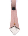 krawatte wolle handgenät in rosa beige besonderes muster